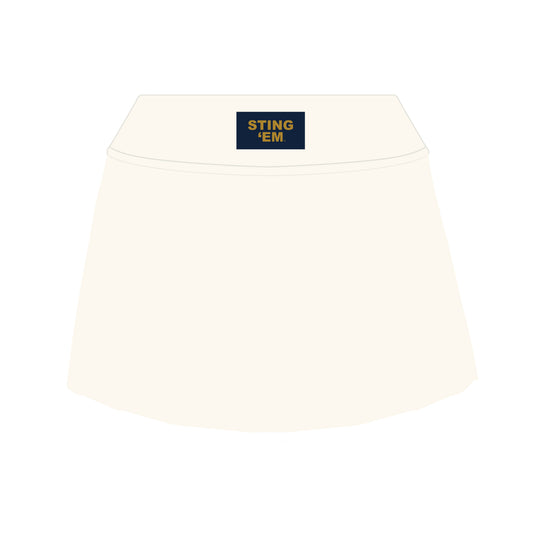 The Alli Tennis Skort Sting 'Em Woven Label | Bone
