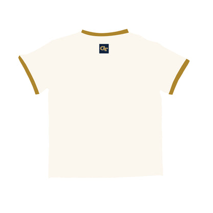 The Roxy Ringer Tee Georgia Tech | Youth Bone