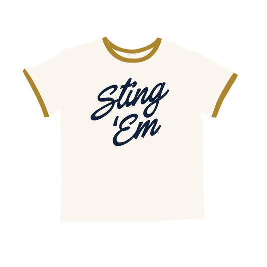 The Roxy Ringer Tee Georgia Tech | Youth Bone