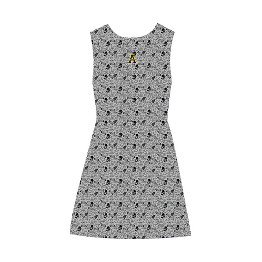 The Grace Pattern Dress App State | Toddler/Youth Black