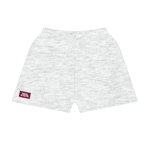The Becca Shorts Hail State Woven Label | Ash
