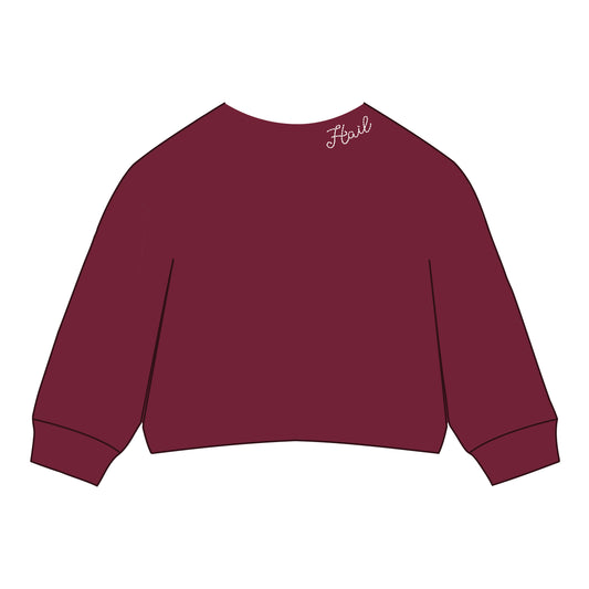 The Lexie Lounge Top Mississippi State | Deep Maroon