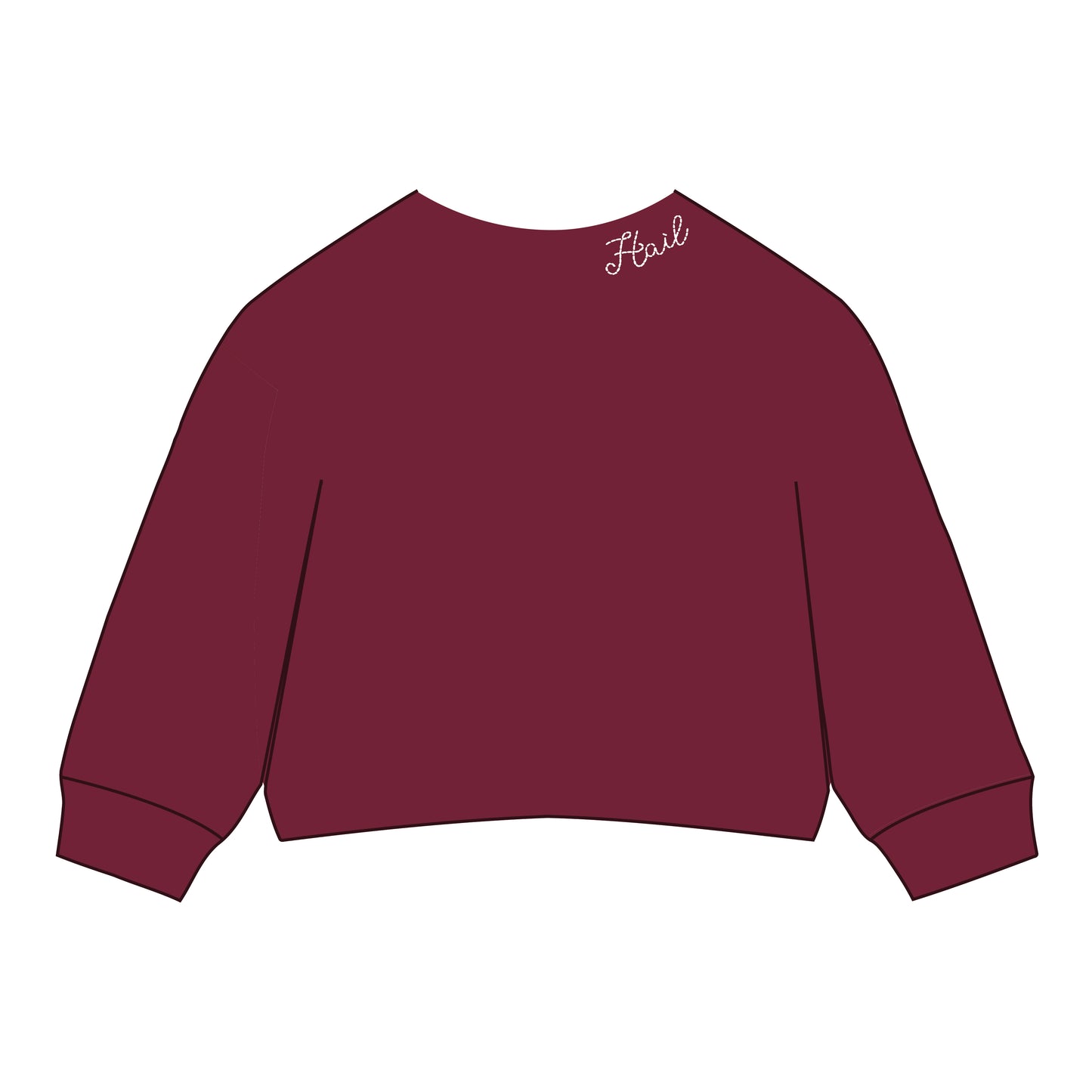 The Lexie Lounge Top Mississippi State | Youth Deep Maroon