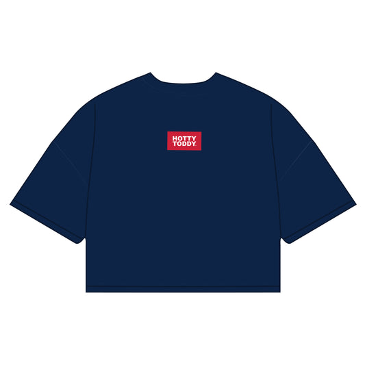 The Kristen Airy Shirt Hotty Toddy Woven Label | Navy