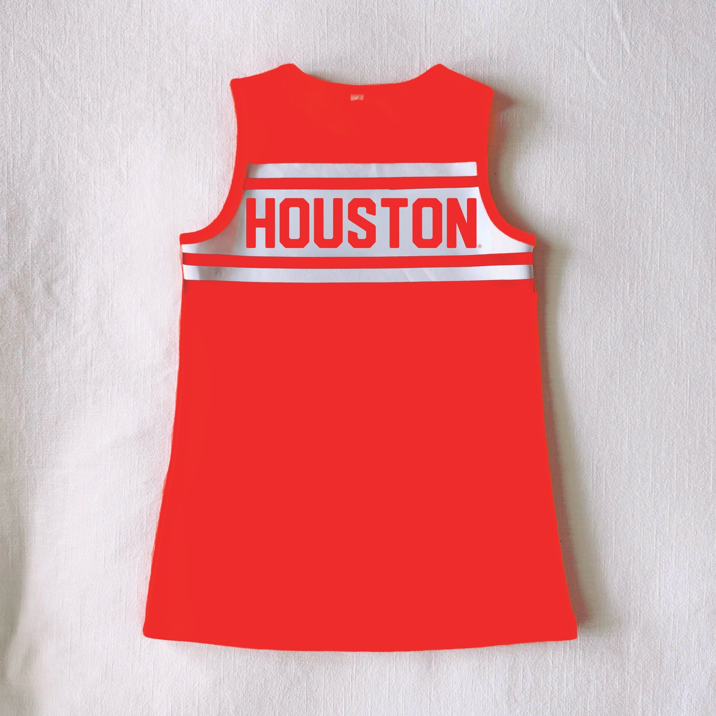 The Classic Cheer Dress Houston | Youth Bright Red