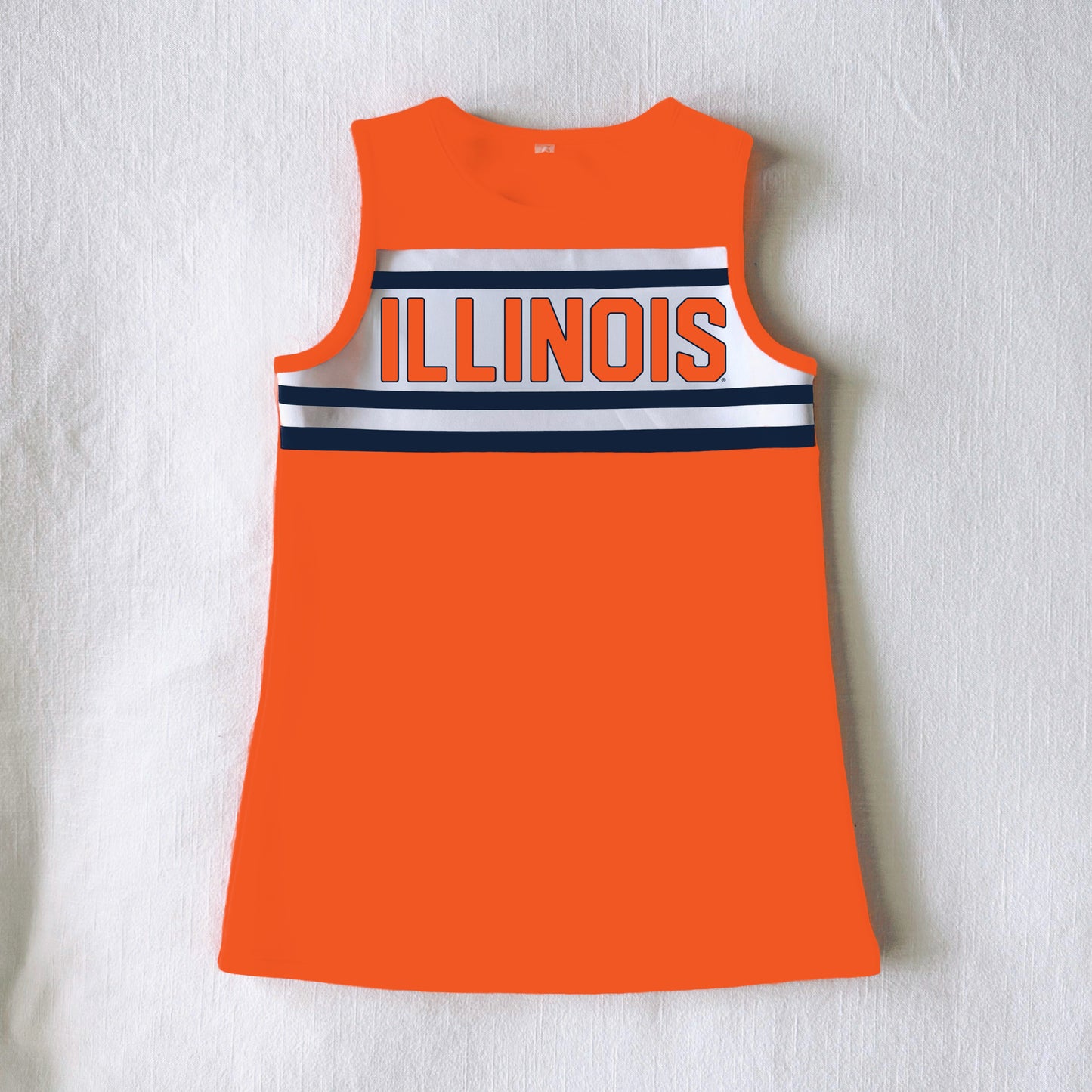 The Classic Cheer Dress Illinois | Youth Orange
