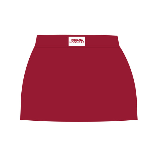 The Anna Active Skort Indiana Hoosiers Woven Label | Deep Red
