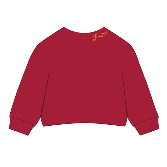 The Lexie Lounge Top Iowa State | Crimson