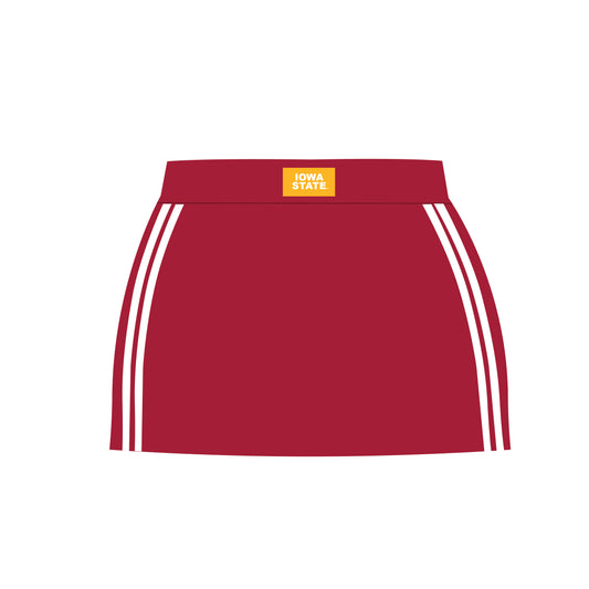 The Savannah Sporty Skort Iowa State Woven Label | Crimson