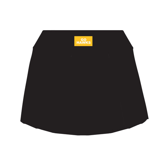 The Alli Tennis Skort Go Hawks Woven Label | Youth Black