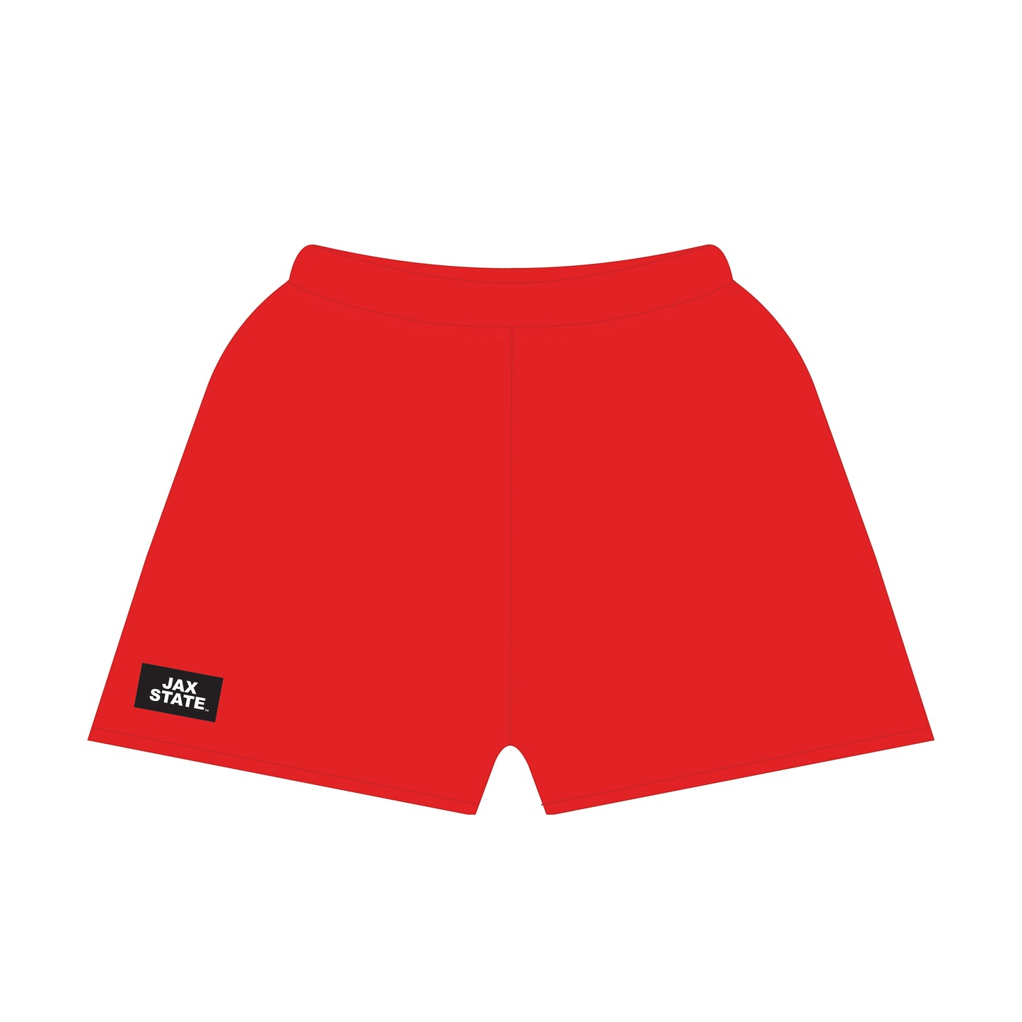 The Becca Shorts Jax State Woven Label | Bright Red