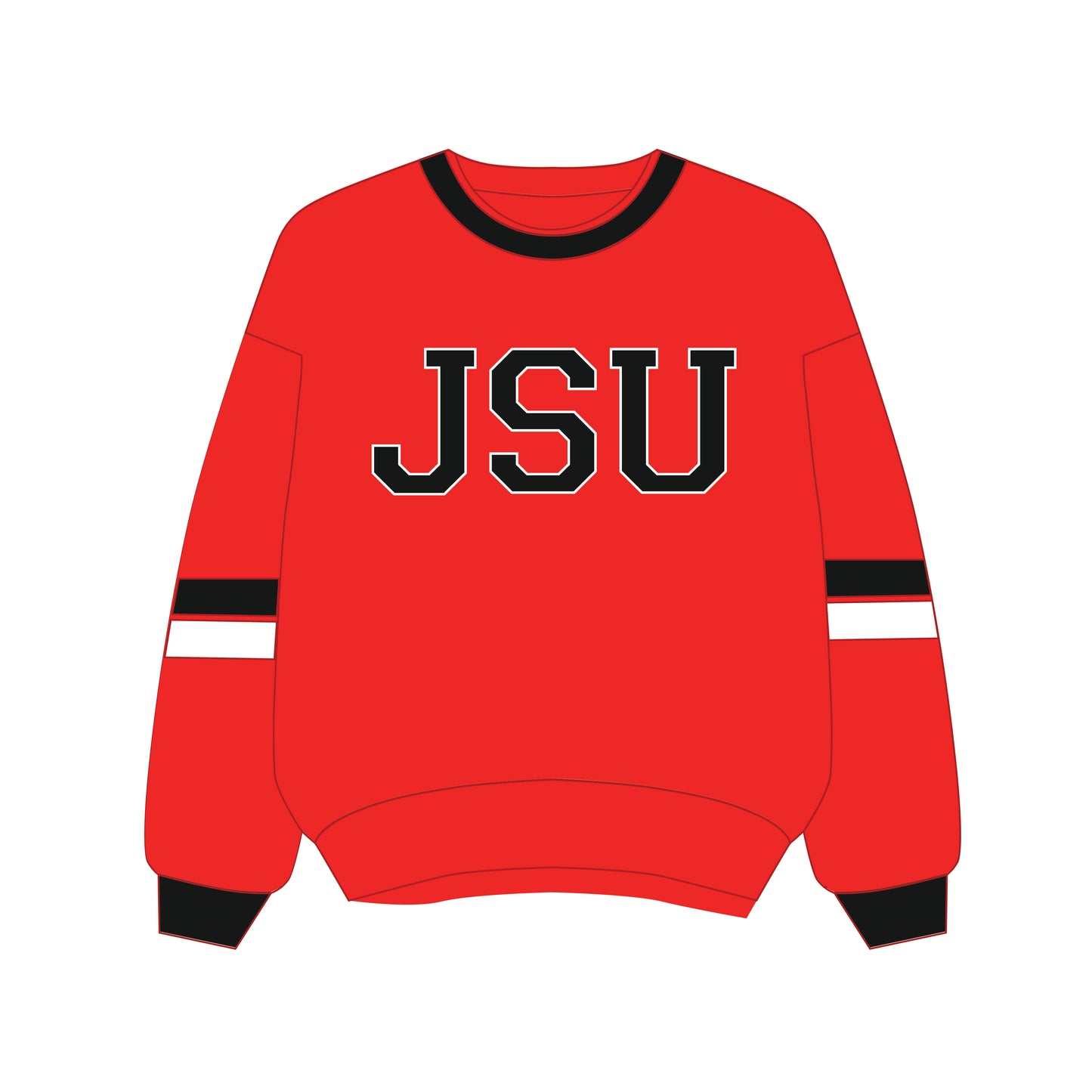 The Virginia Varsity Crewneck Jax State | Bright Red