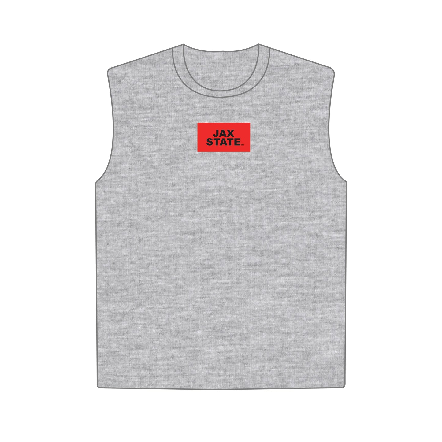 The Anna Active Tank Jax State Woven Label | Youth Heather Grey