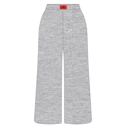 The Ava Airy Pants Jax State Woven Label | Heather Grey