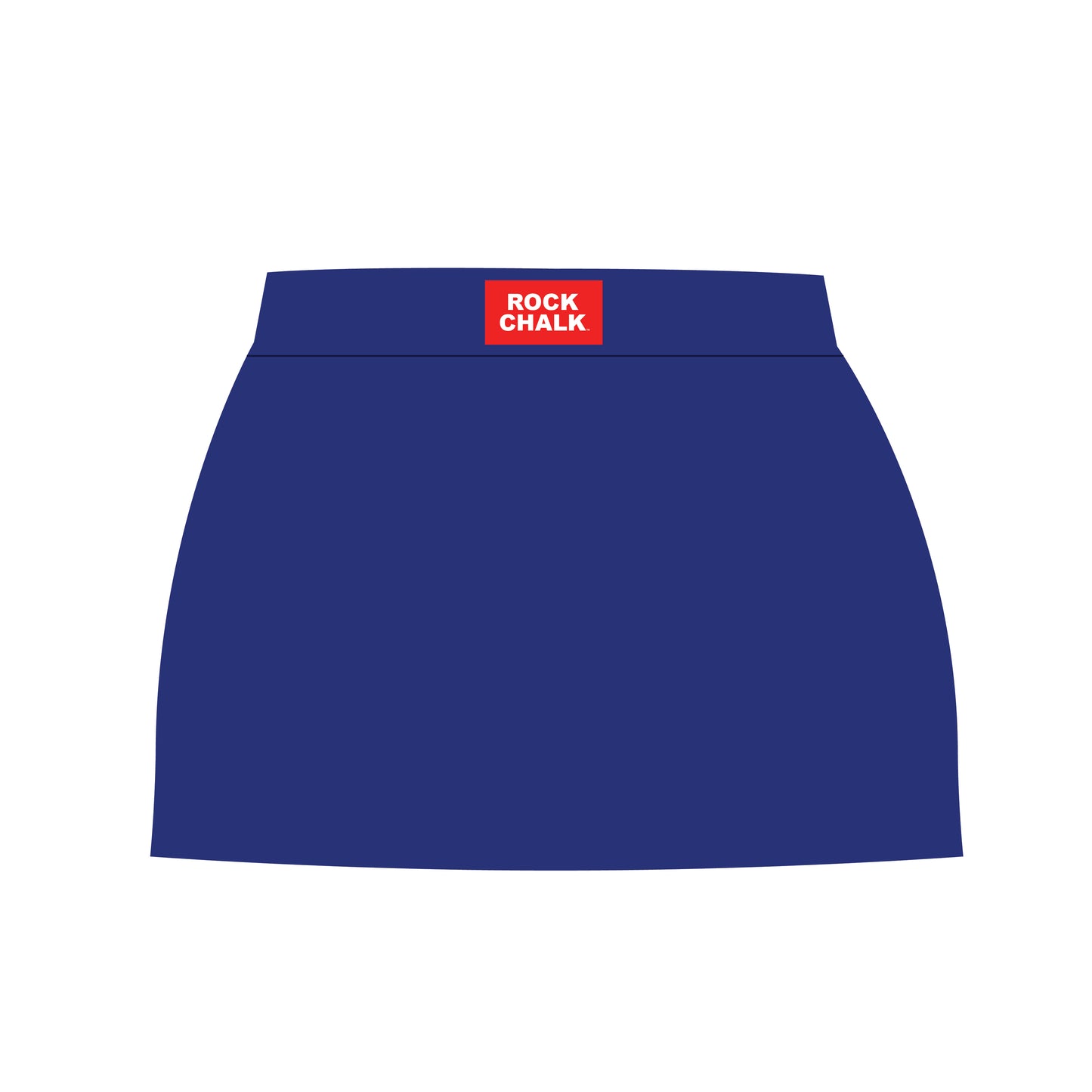 The Hayden High Waisted Skort Rock Chalk Woven Label | Youth Royal