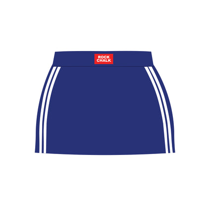 The Savannah Sporty Skort Rock Chalk Woven Label | Youth Royal