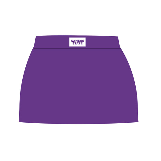 The Anna Active Skort Kansas State Woven Label | Purple