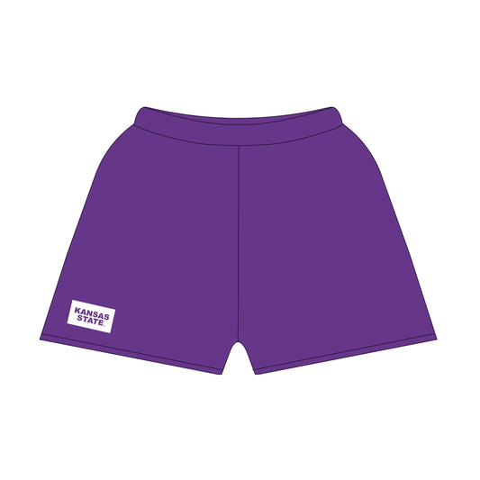 The Becca Shorts Kansas State Woven Label | Purple