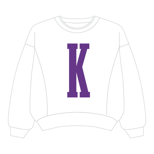 The Molly Cozy Crew Kansas State | White