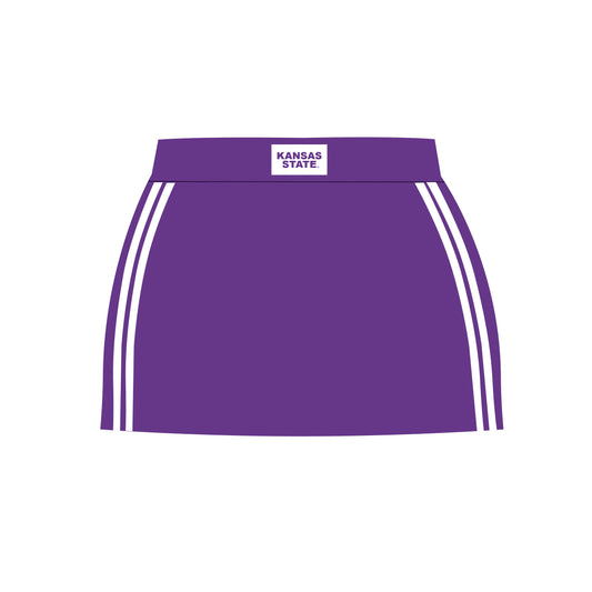 The Savannah Sporty Skort Kansas State Woven Label | Purple