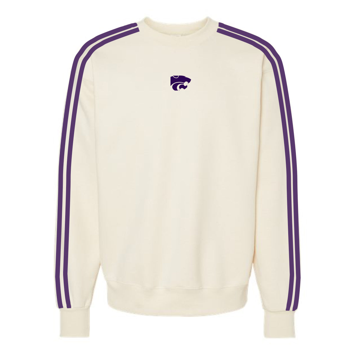 The Megan Crewneck Kansas State | Bone