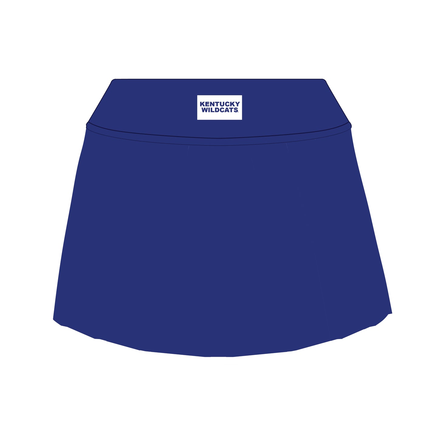 The Alli Tennis Skort Kentucky Wildcats Woven Label | Youth Royal Blue