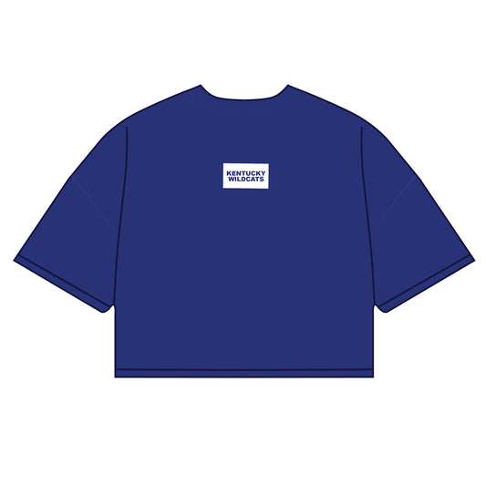 The Kristen Airy Shirt Kentucky Wildcats Woven Label | Royal Blue