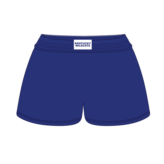 The Liz Nylon Shorts Kentucky Wildcats Woven Label | Royal Blue
