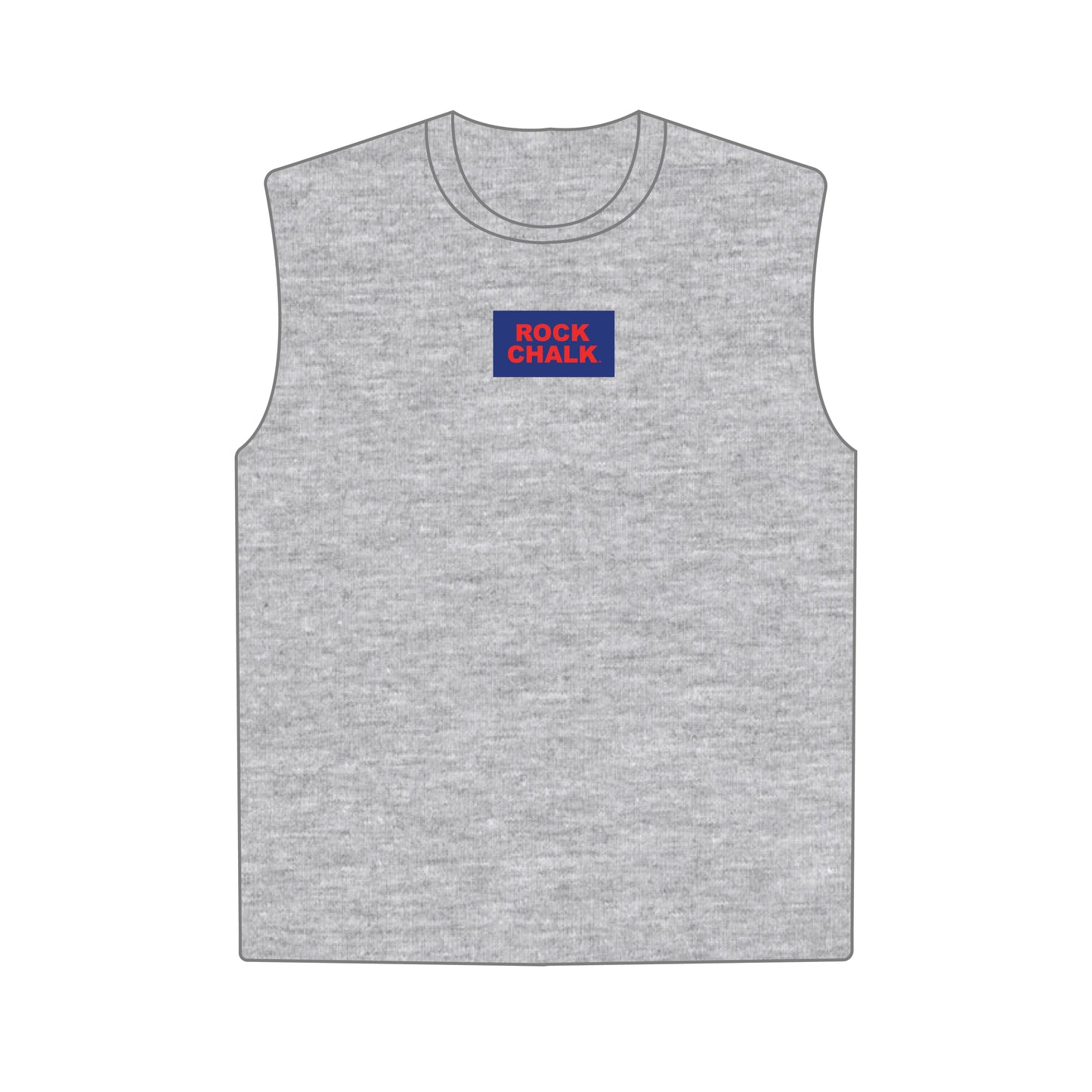 The Anna Active Tank Rock Chalk Woven Label | Heather Grey