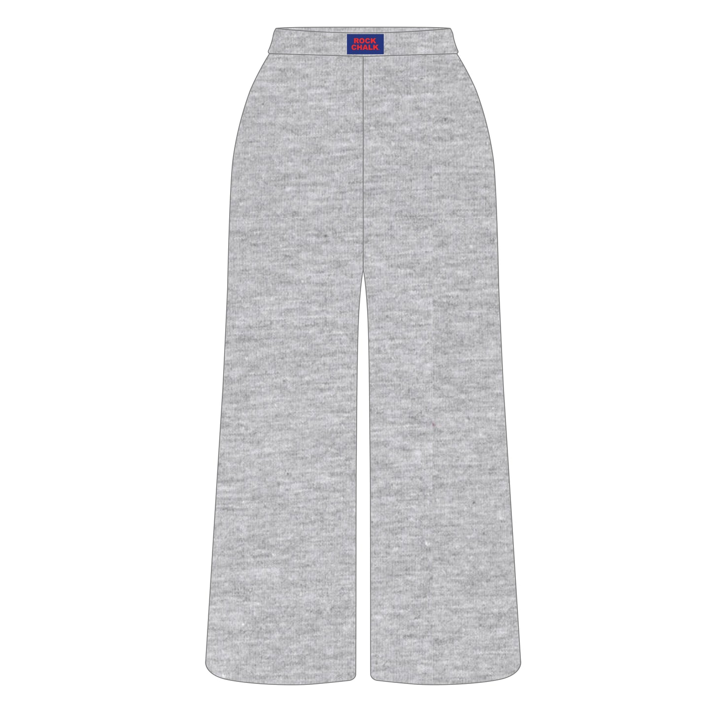 The Ava Airy Pants Rock Chalk Woven Label | Heather Grey