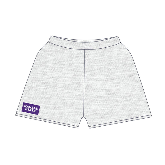 The Becca Shorts Kansas State Woven Label | Ash