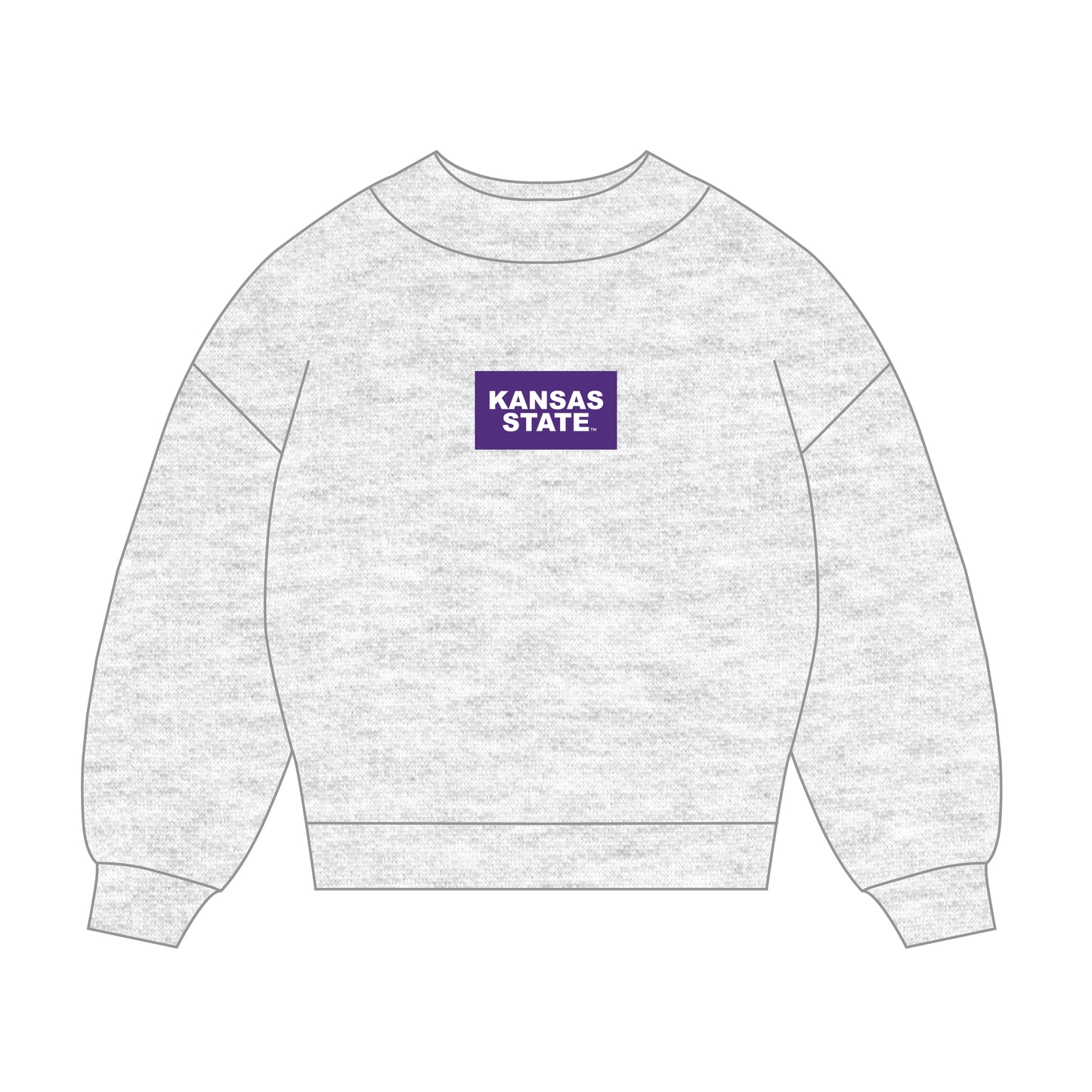 The Mary Mockneck Kansas State Woven Label | Youth Ash
