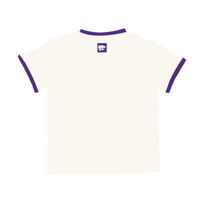 The Roxy Ringer Tee Kansas State | Bone