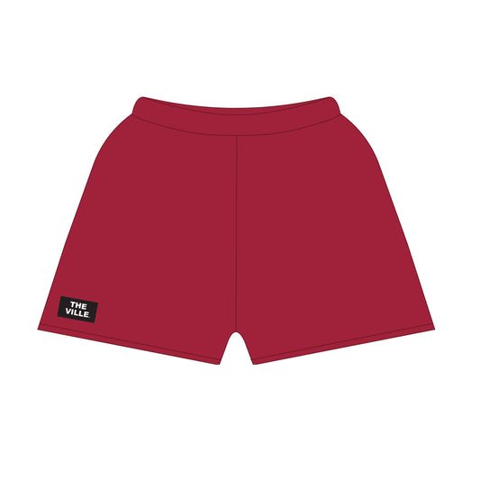 The Becca Shorts The Ville Woven Label | Youth Crimson