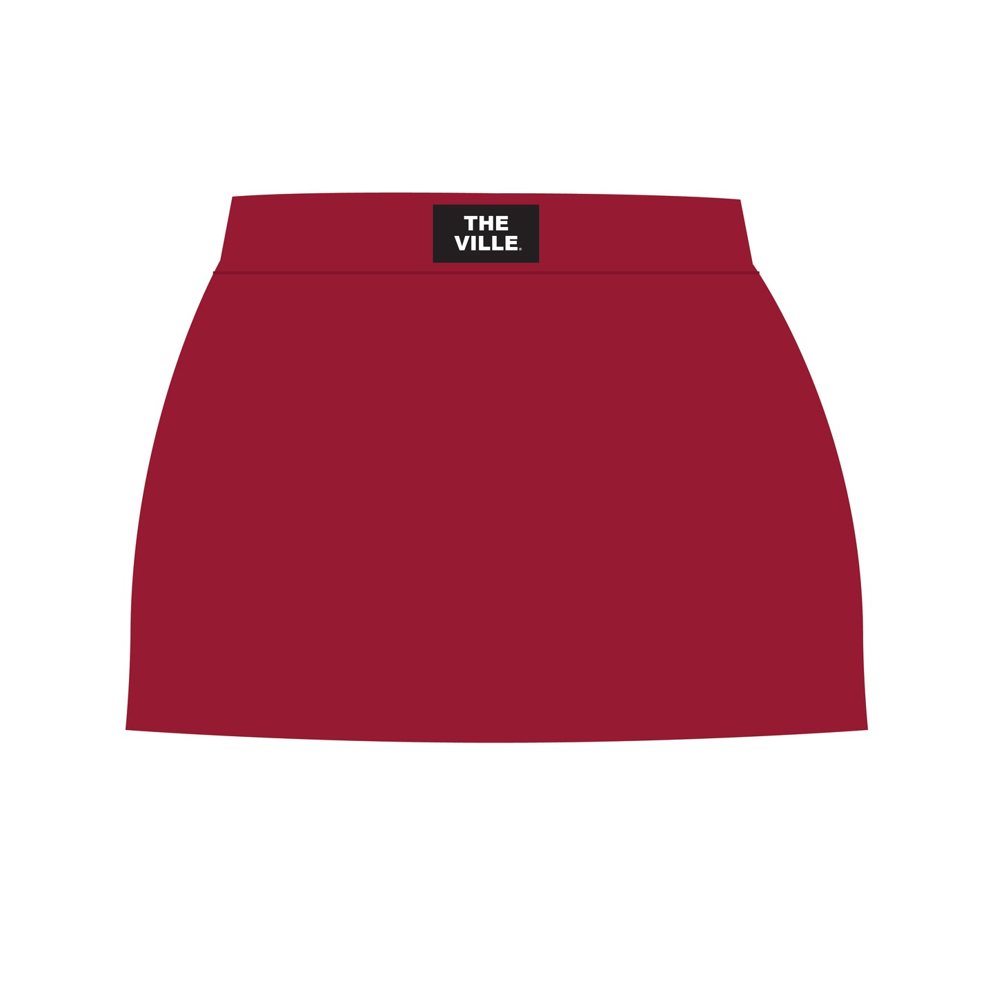 The Hayden High Waisted Skort The Ville Woven Label | Youth Crimson