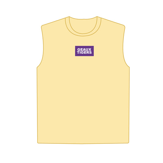 The Anna Active Tank Geaux Tigers Woven Label | Youth Butter