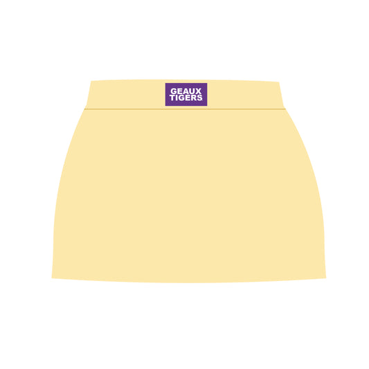 The Hayden High Waisted Skort Geaux Tigers Woven Label | Butter