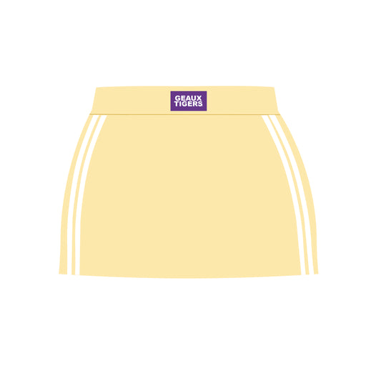 The Savannah Sporty Skort Geaux Tigers Woven Label | Butter