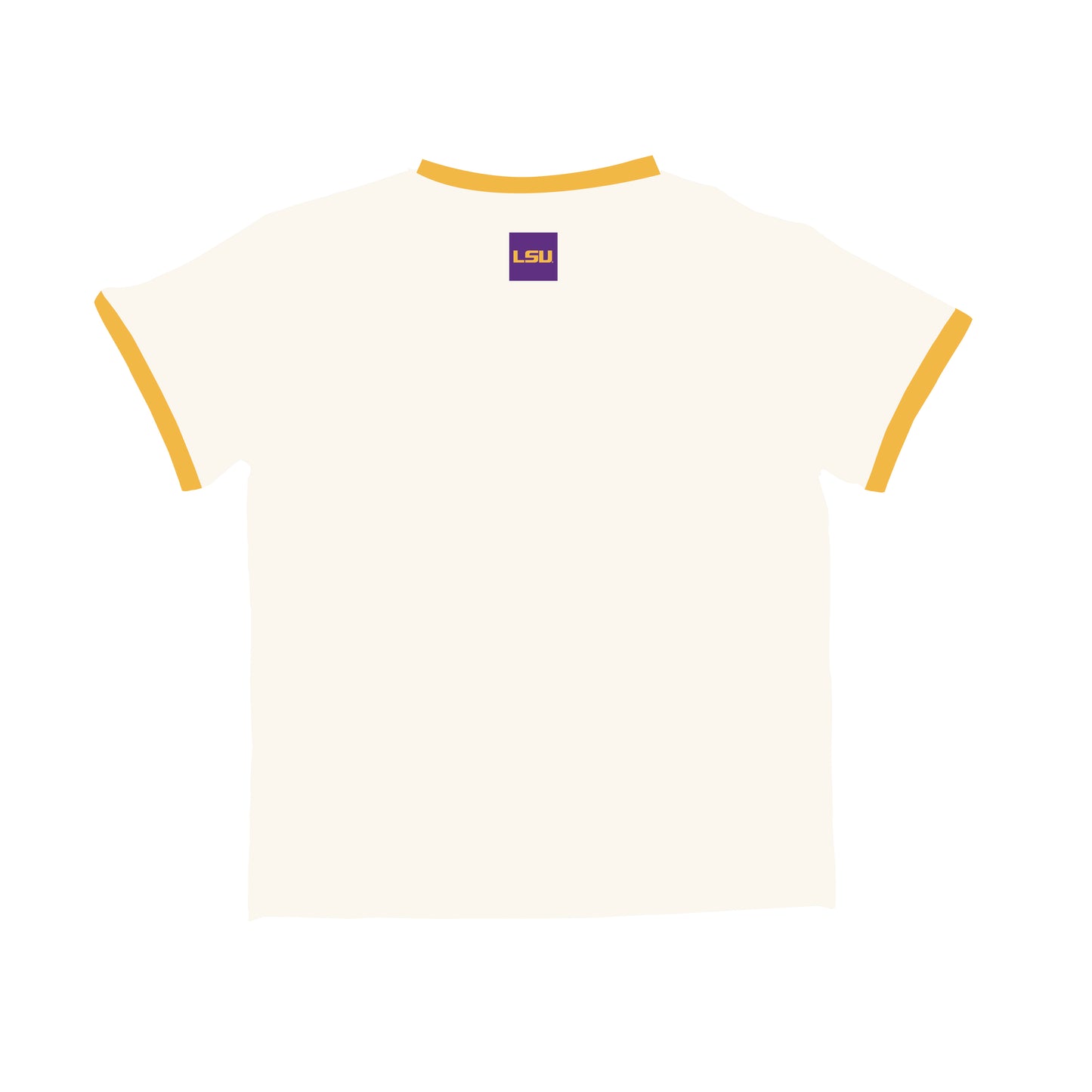 The Roxy Ringer Tee LSU | Bone