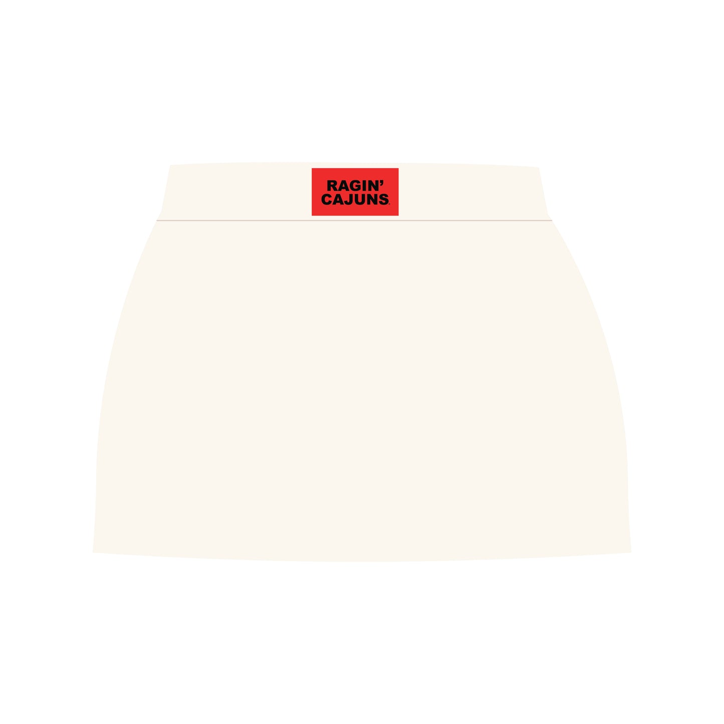 The Hayden High Waisted Skort Ragin' Cajuns Woven Label | Youth Bone