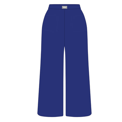 The Ava Airy Pants Memphis Tigers Woven Label | Royal