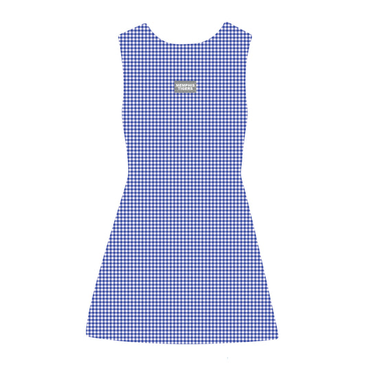 The Grace Gingham Dress Geaux Memphis Woven Label | Youth Royal