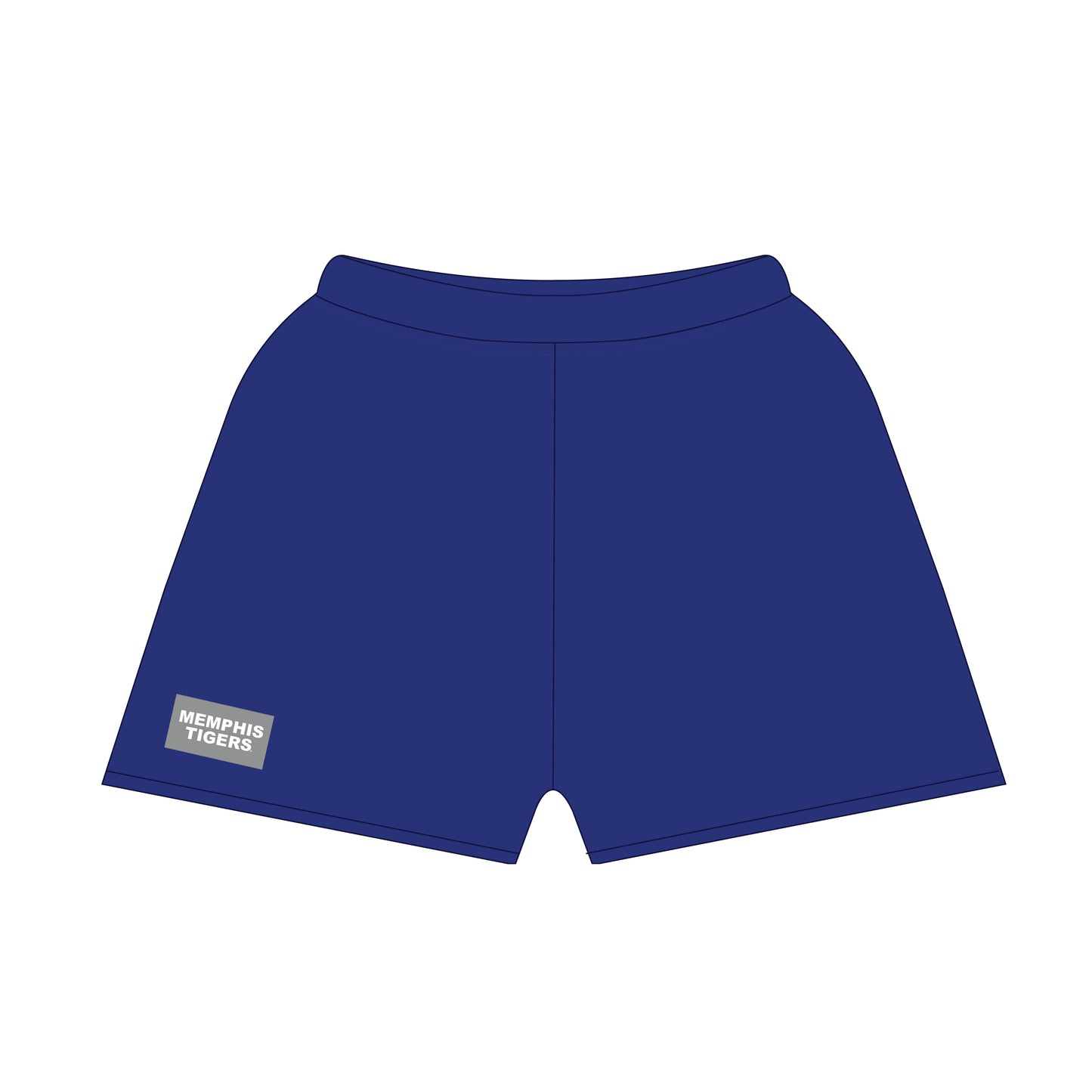 The Becca Shorts Memphis Tigers Woven Label | Youth Royal Blue