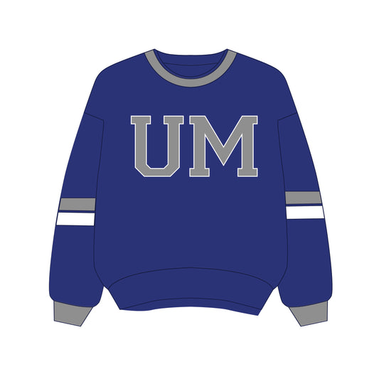 The Virginia Varsity Crewneck Memphis | Royal