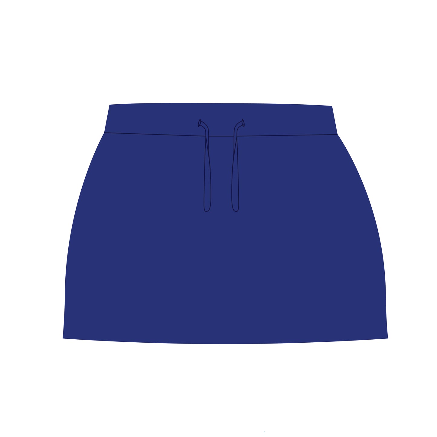 The Anna Active Skort Memphis Tigers Woven Label | Royal Blue