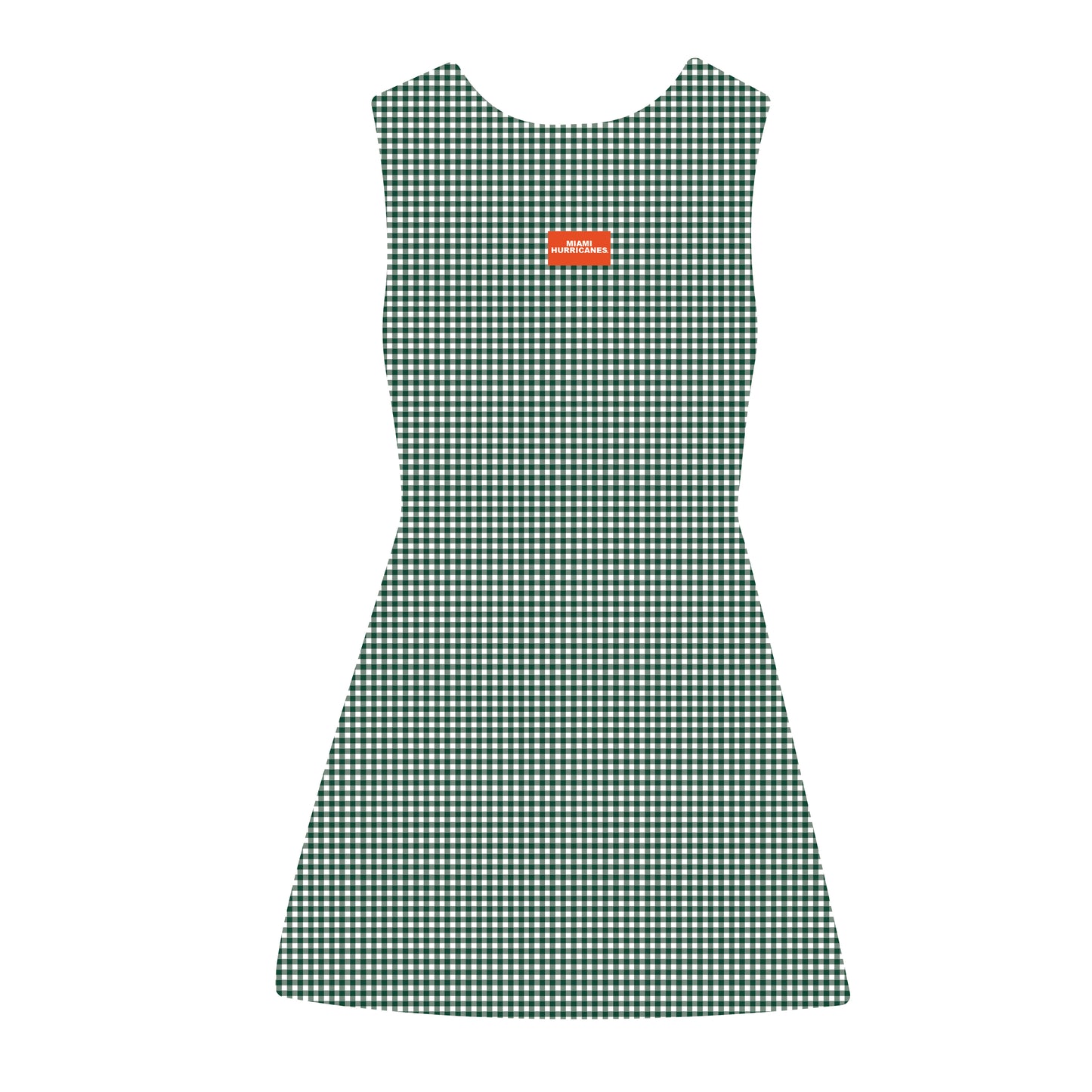 The Grace Gingham Dress Go Canes Woven Label | Youth Green