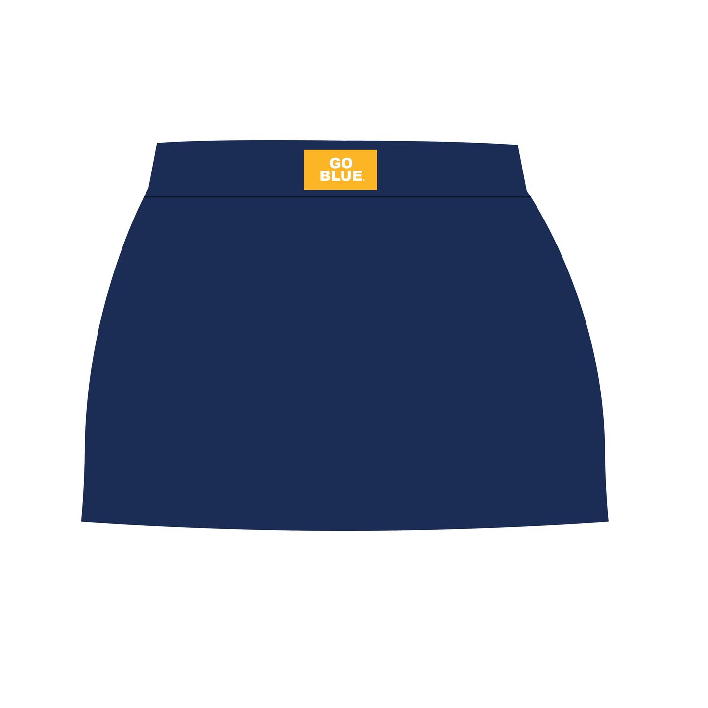 The Hayden High Waisted Skort Go Blue Woven Label | Youth Navy