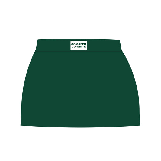 The Hayden High Waisted Skort Go Green Go White Woven Label | Dark Green