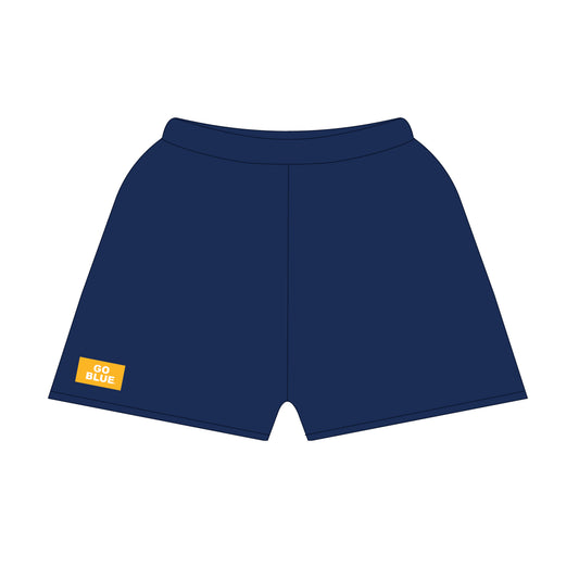 The Becca Shorts Go Blue Woven Label | Navy