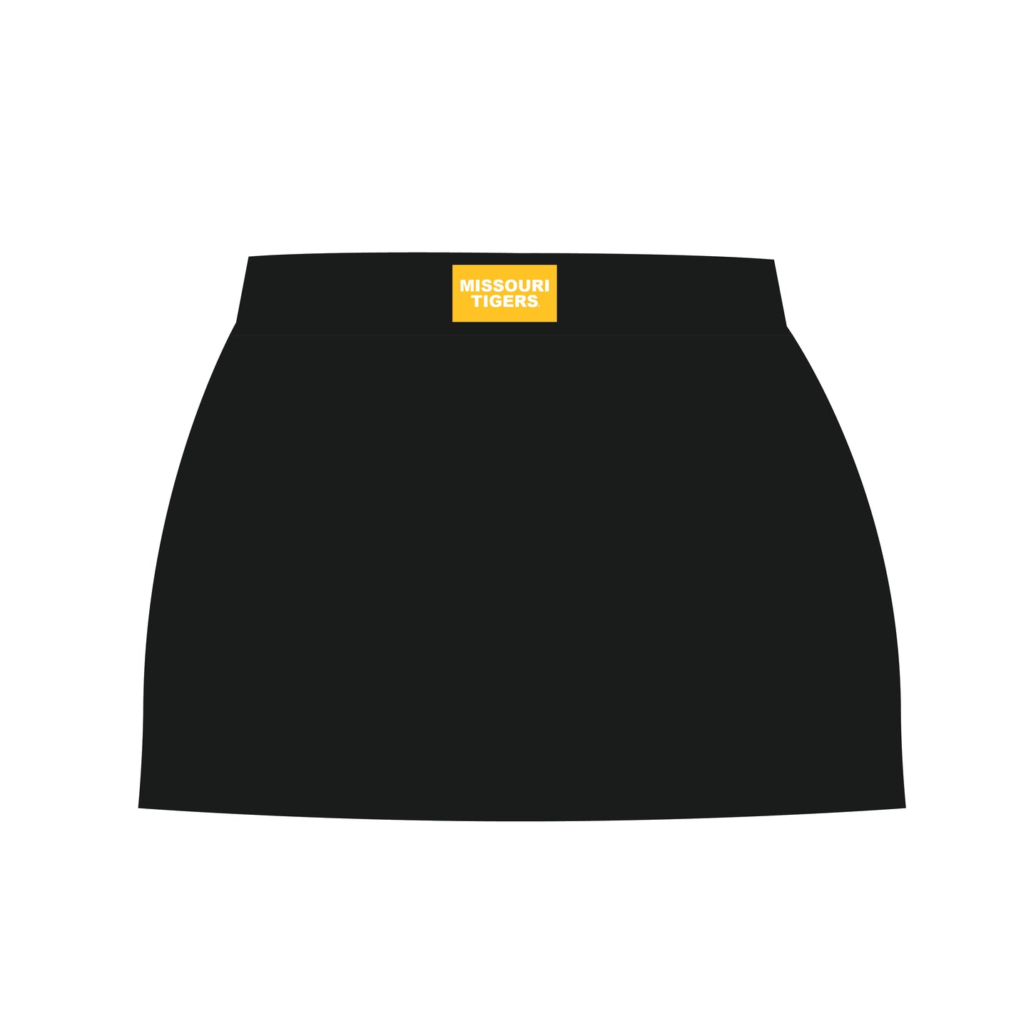 The Hayden High Waisted Skort Missouri Tigers Woven Label | Youth Black